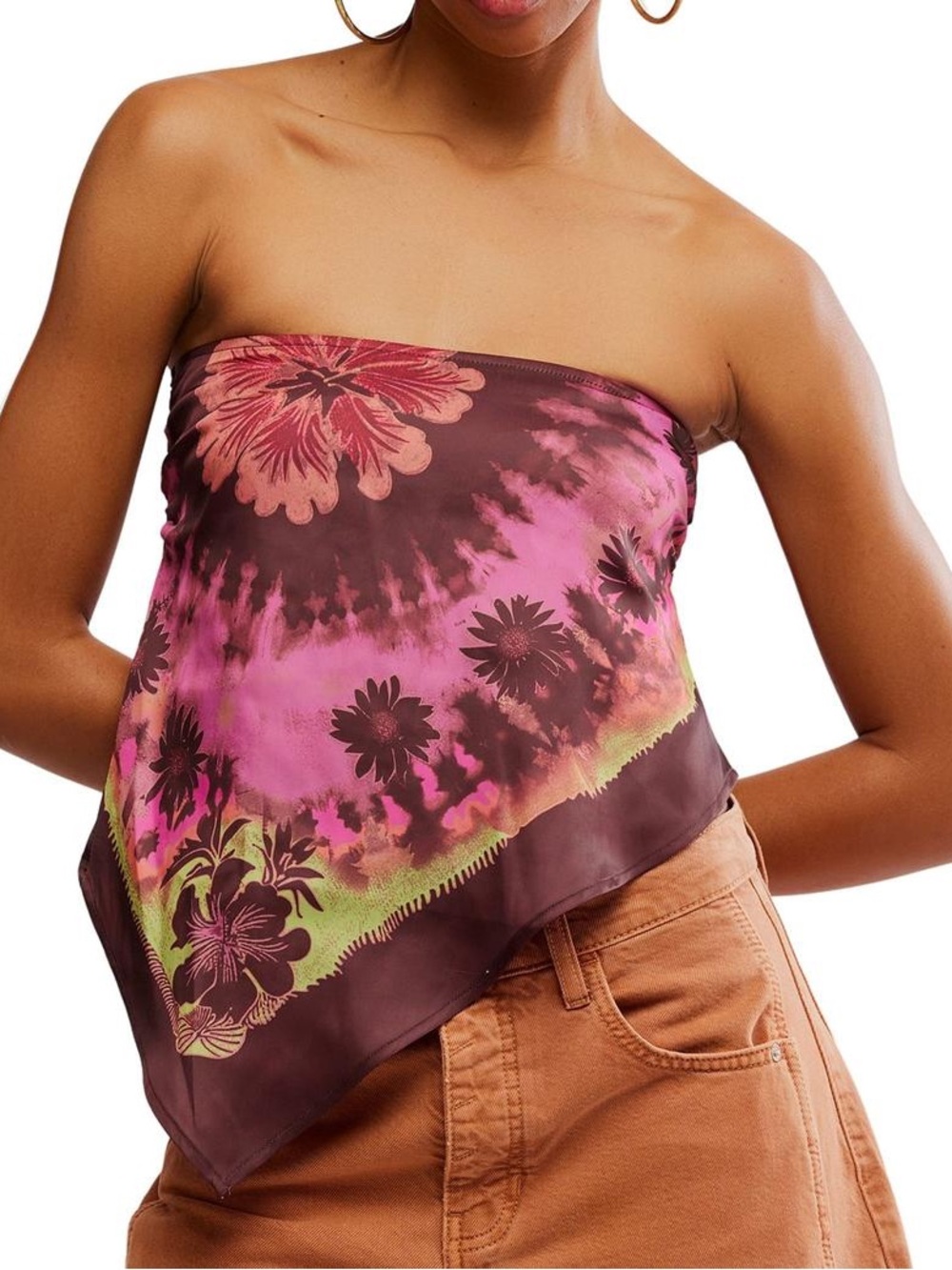 Free People Better Than That Tube Top in Night Combo